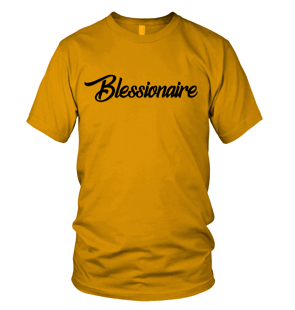 Blessionaire Apparel Original Gold T-Shirt