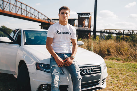 Blessionaire Apparel Original White T-Shirt