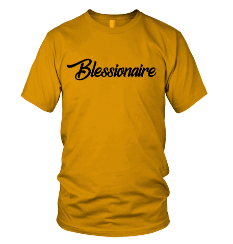 Blessionaire Apparel Original Gold T-Shirt