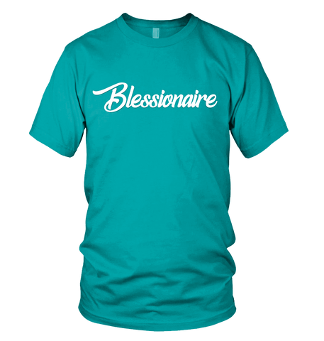 Blessionaire Apparel Original Teal T-Shirt