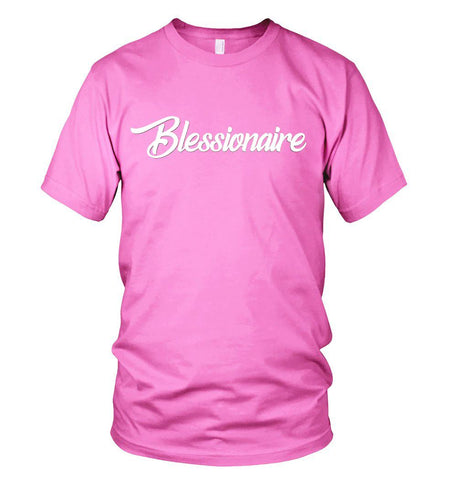 Blessionaire Apparel Original Pink T-Shirt